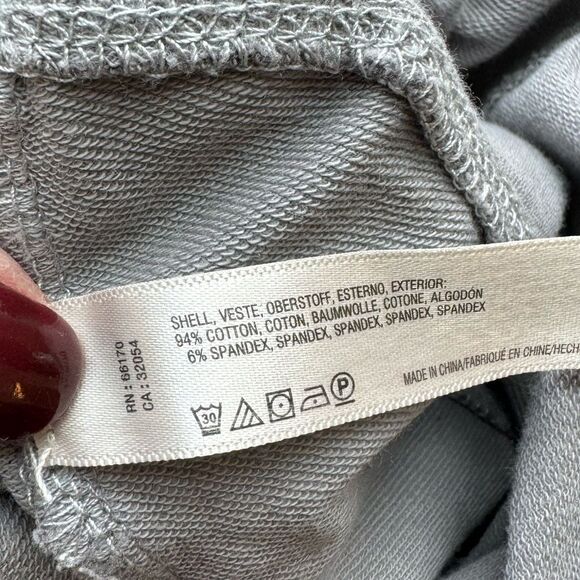 Anthropologie Saturday Sunday Gray Leopard Print Loungewear Pants Women's Size S - Picture 10 of 13